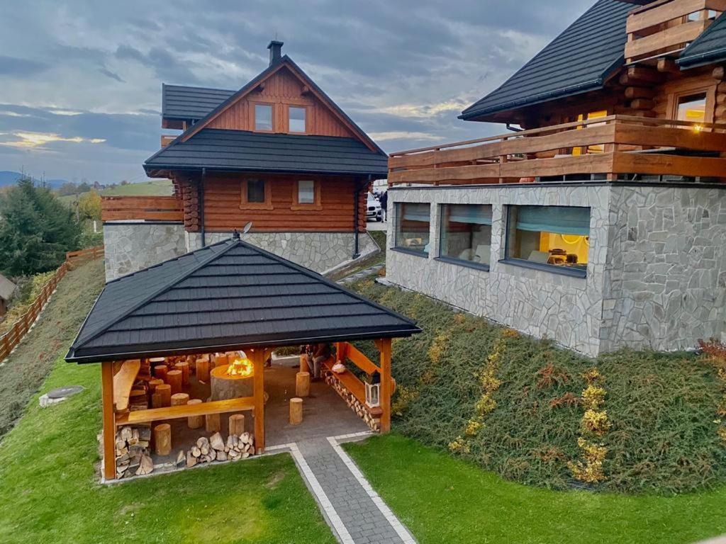 Vila Osada Malysze Jaworzynka Exteriér fotografie